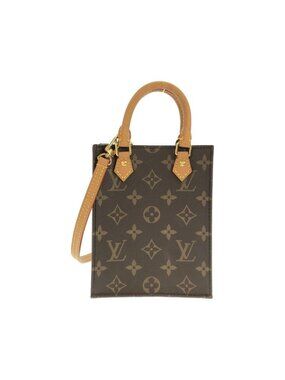 Louis Vuitton Monogram Petite Sac Plastic Bag